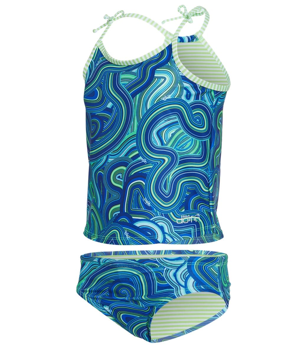 Dolfin Toddler Waves For Days Tankini Set - 6 Polyester/Spandex - Swimoutlet.com