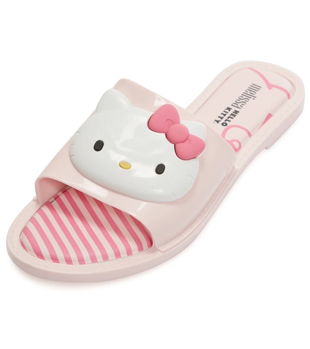 Mel By Melissa Slippers + Hello Kitty Shoes - Pink 8 - Swimoutlet.com