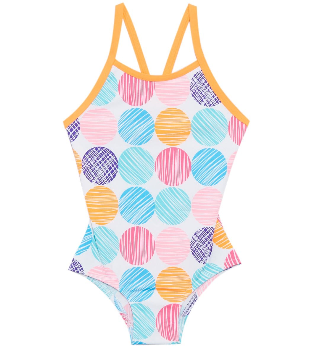 Funkita Toddler Girls' Cotton Candy Printed One Piece Swimsuit - 2T Polyester - Swimoutlet.com
