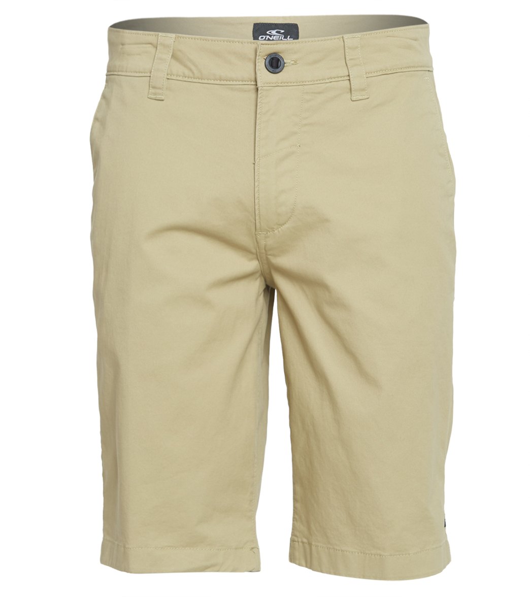 O'neill Men's Redwood Stretch Short - Khaki 38 Cotton/Elastane - Swimoutlet.com