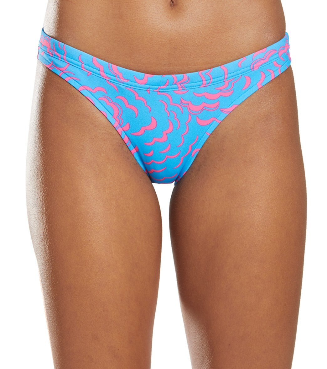 Funkita Women's Fluff Ball Hipster Brief Bikini Bottom - 32 Polyester - Swimoutlet.com