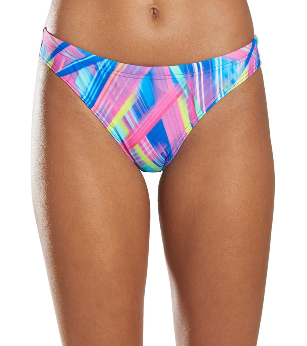 Funkita Women's Frickin Laser Bibi Banded Brief Bikini Bottom - 32 Polyester - Swimoutlet.com