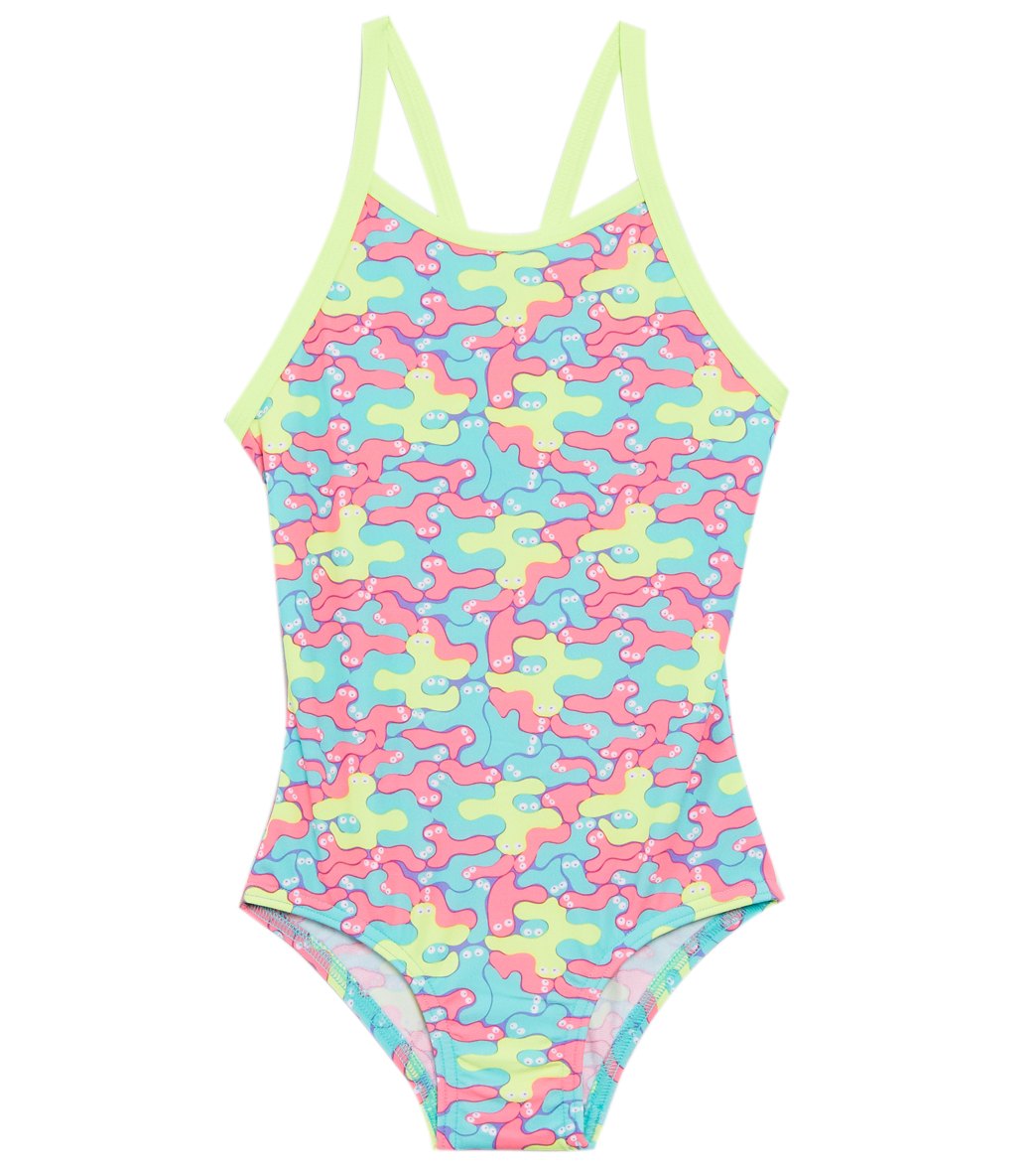 Funkita Toddler Girls' Jelly Jubes Printed One Piece Swimsuit - 2T Polyester - Swimoutlet.com