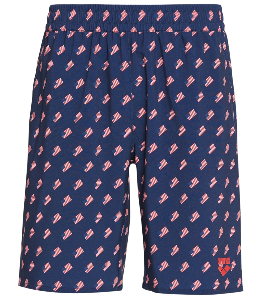 Arena Men's National Team Flag Bermuda Short - Small Flags Medium Size Medium - Swimoutlet.com