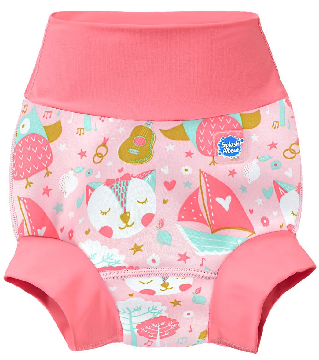 Splash About Owl & The Pussycat Happy Nappy Swim Diaper Baby - The Large 6-12 Months - Swimoutlet.com