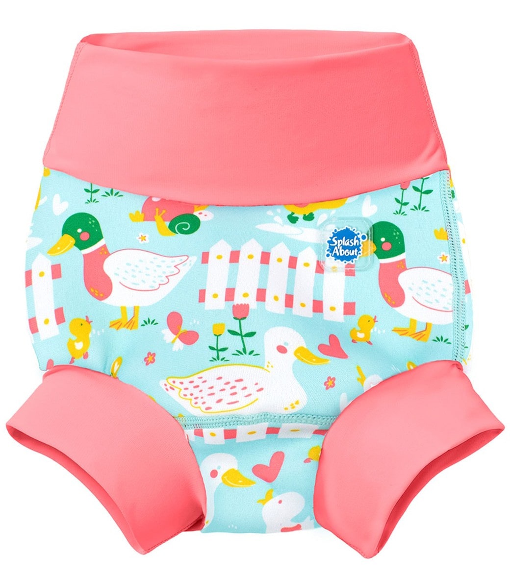 Splash About Little Ducks Happy Nappy Swim Diaper Baby - Medium 3-6 Months - Swimoutlet.com