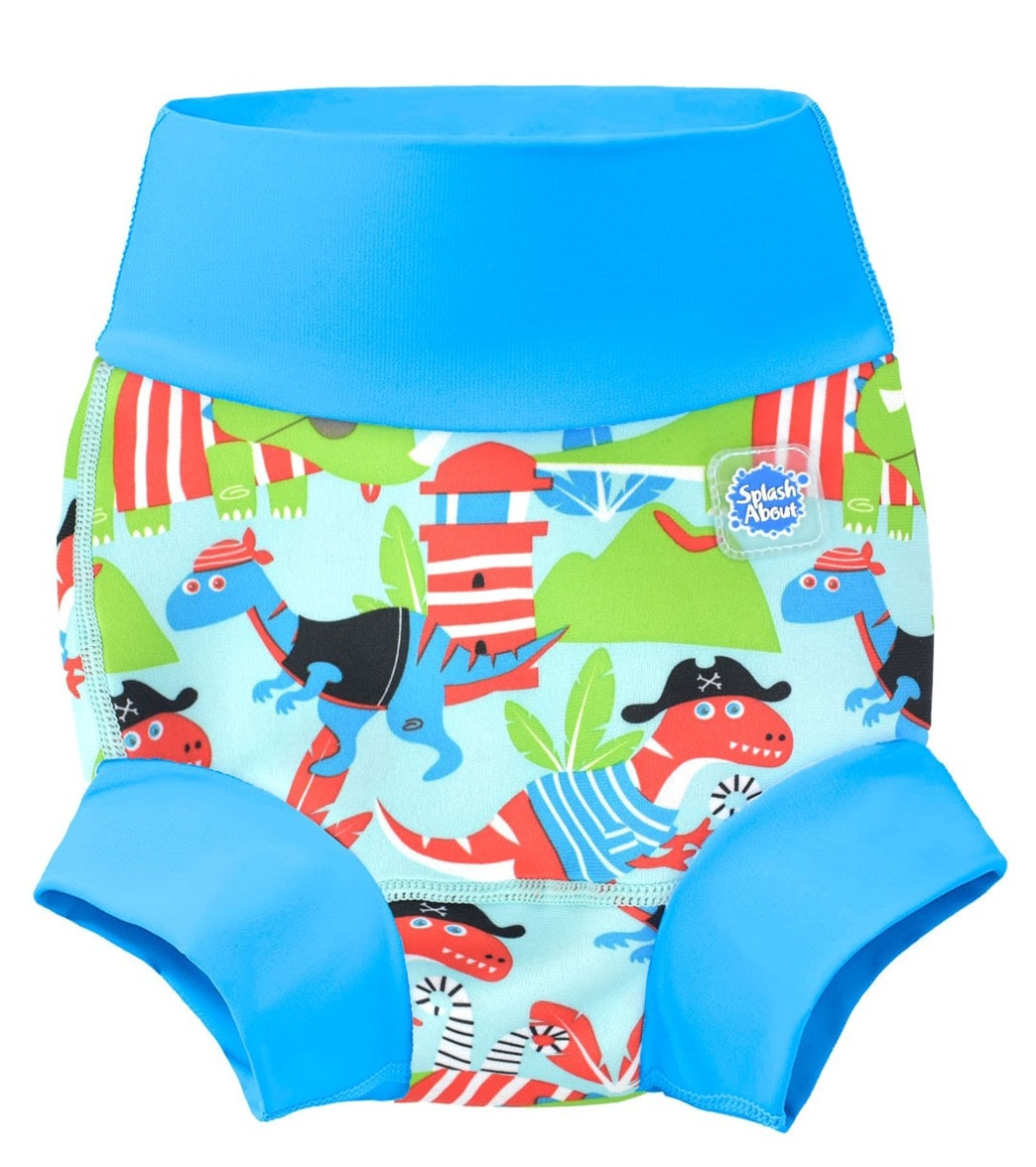 Splash About Dino Pirates Happy Nappy Swim Diaper Baby - Medium 3-6 Months - Swimoutlet.com