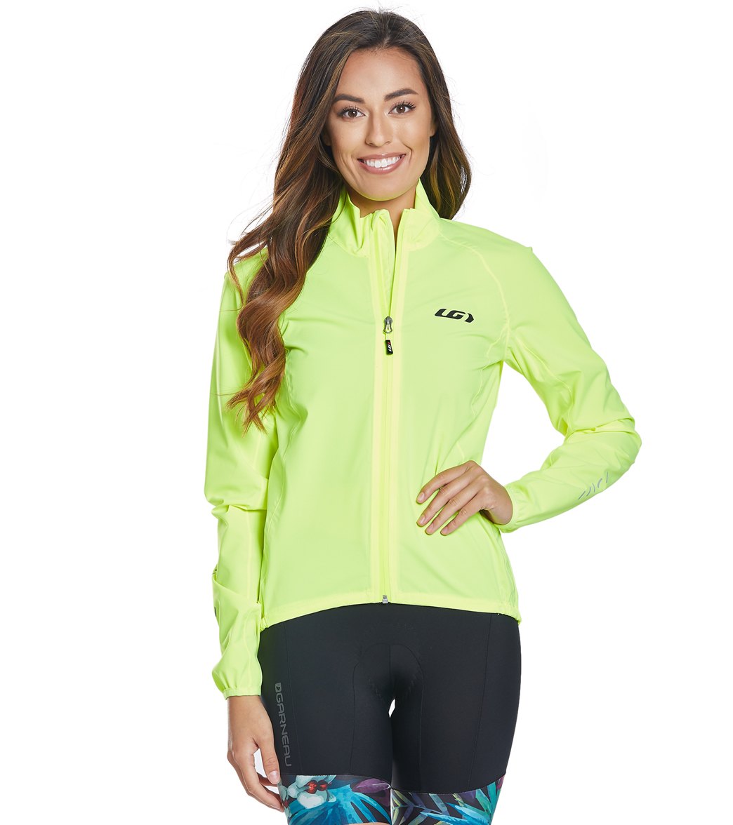 Louis Garneau Women's Granfondo 2 Cycling Jacket - Bright Yellow Xs Size X-Small - Swimoutlet.com