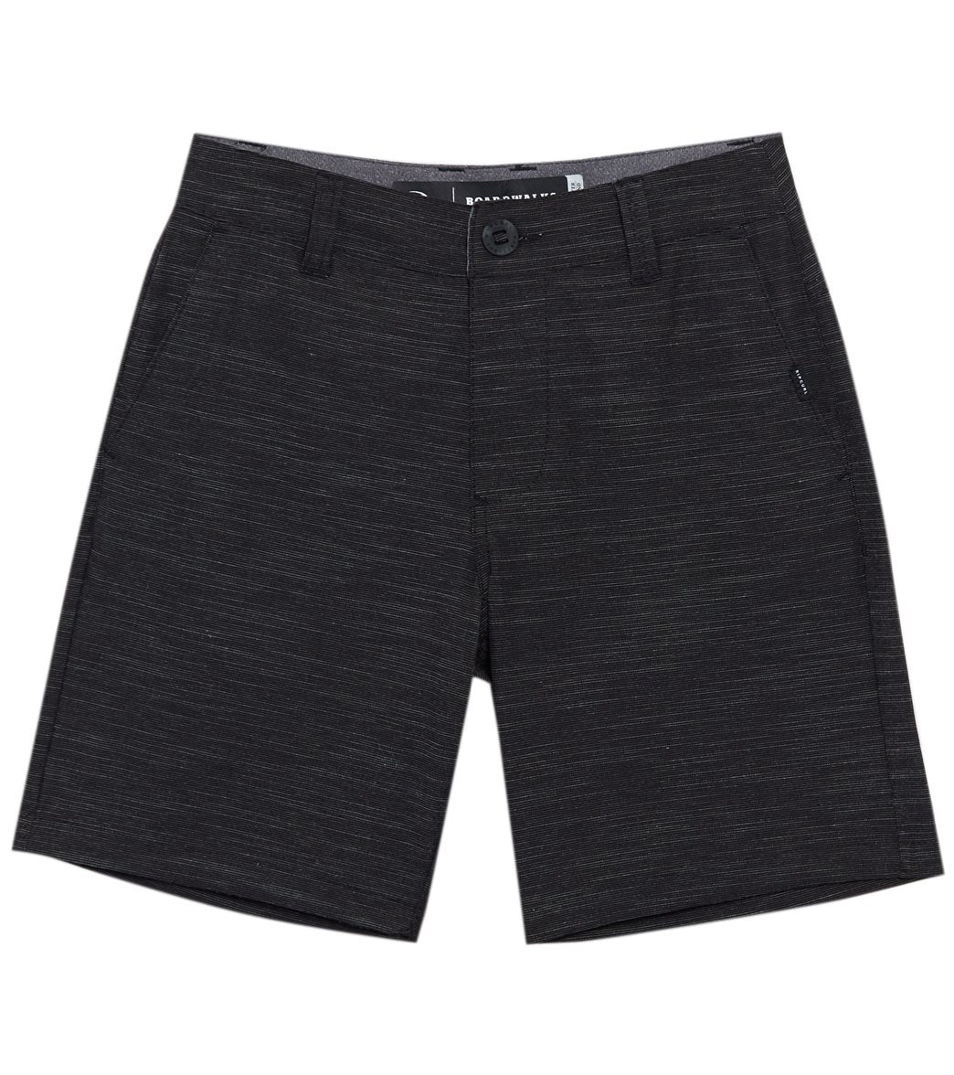 Rip Curl Boys' Jackson Boardwalk Short Big Kid - Black 23 Cotton/Polyester - Swimoutlet.com