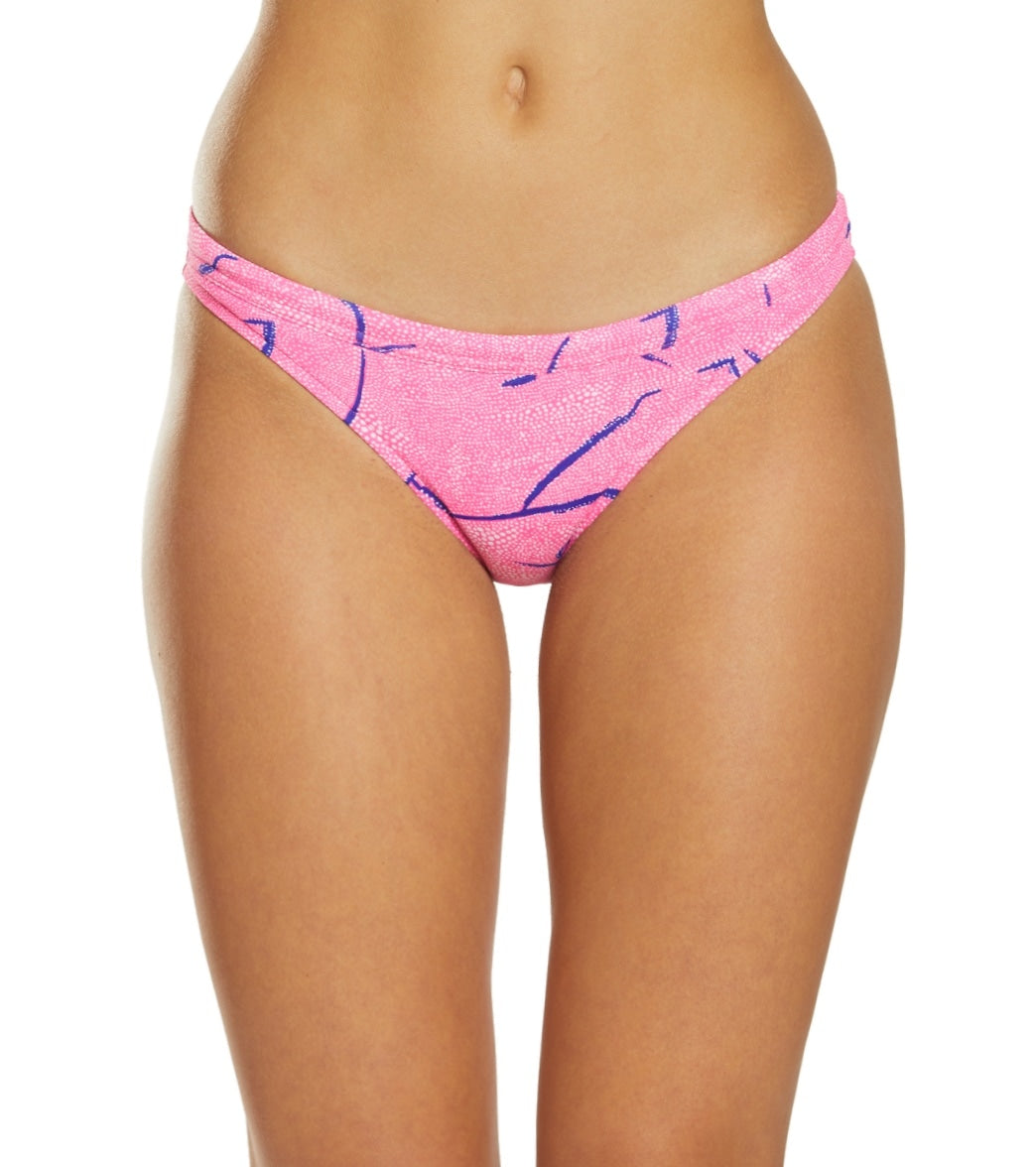 Funkita Women's Rock Salt Hipster Brief Bikini Bottom - Pink 32 Polyester - Swimoutlet.com