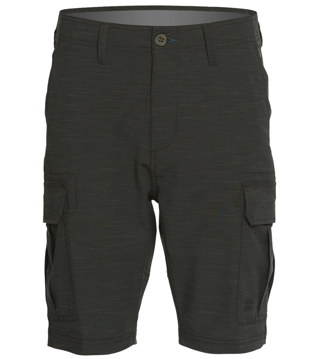 Billabong Men's Scheme X Cargo Shorts - Black 29 Cotton/Polyester - Swimoutlet.com