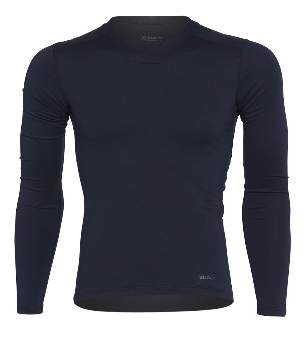 Sugoi Men's Long Sleeve Thermal Base Layer - Black Small - Swimoutlet.com