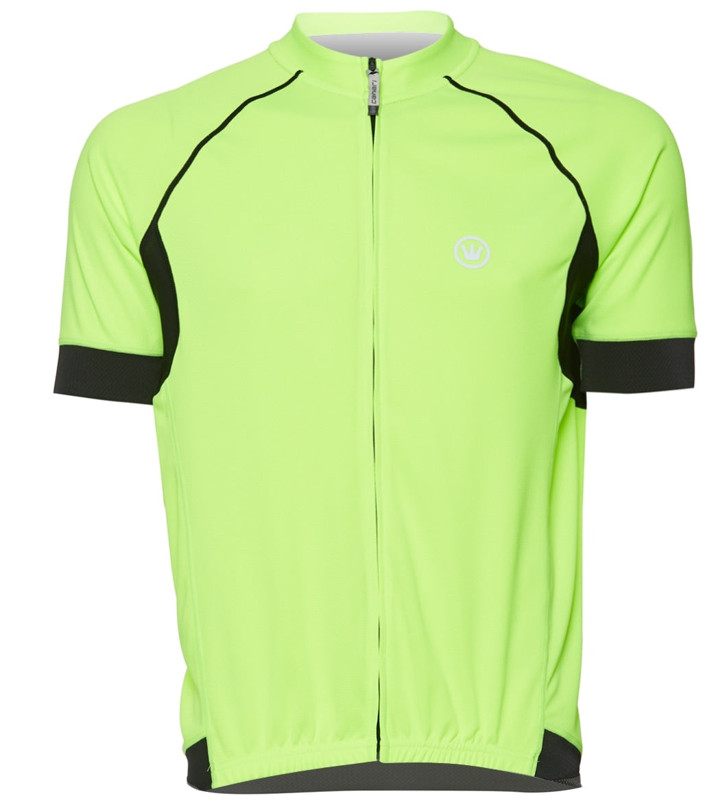 Canari Men's Aero Cycling Jersey - Good Ombre- Watermelon Large Ombre/ Polyester - Swimoutlet.com