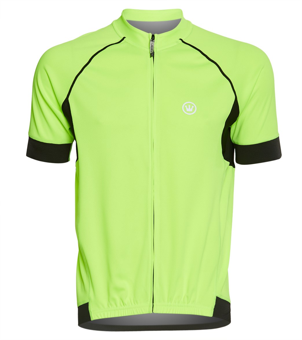Canari Men's Xrt Pro Cycling Jersey - Killer Yellow Small Polyester - Swimoutlet.com