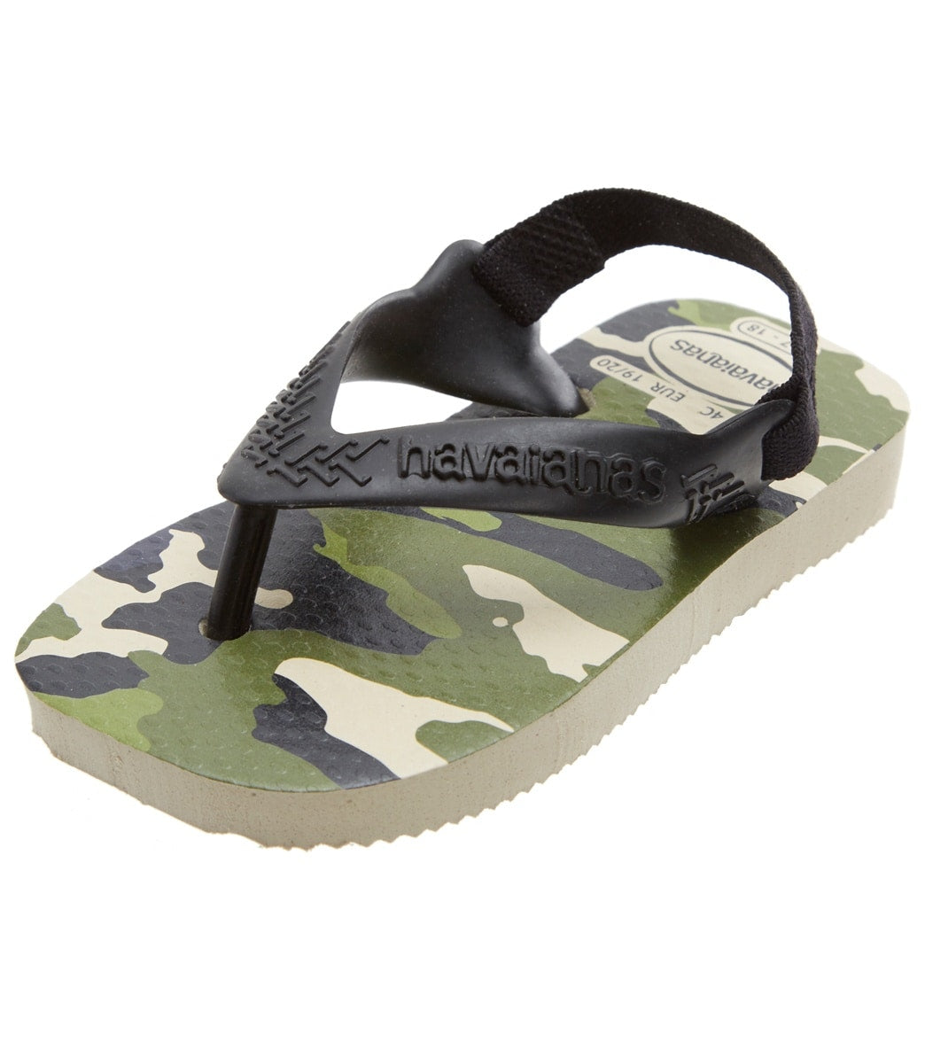 Havaianas Baby Chic Sandals - Beige/Black Us 8 Brazil 22 - Swimoutlet.com