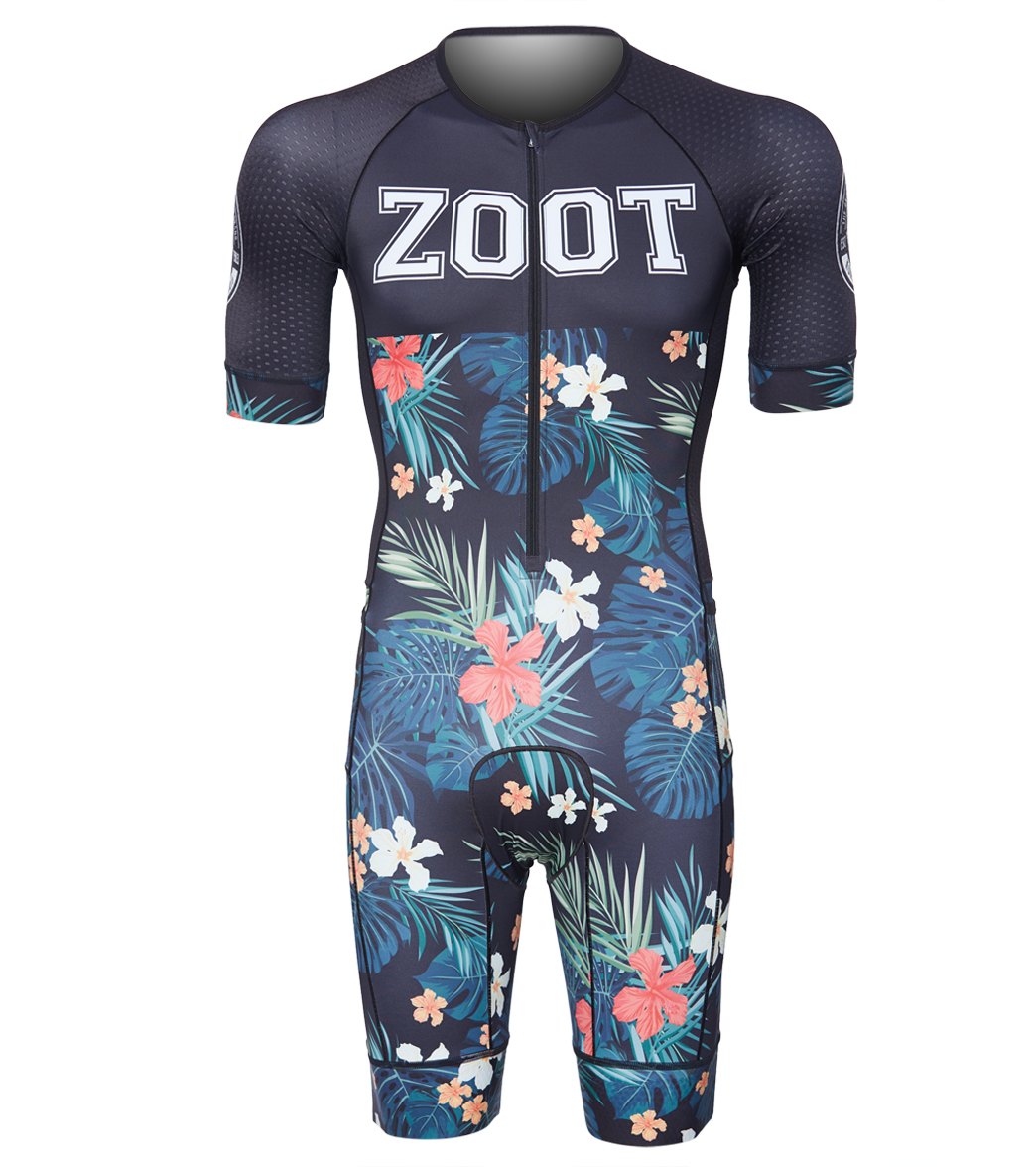 Zoot Men's Ltd Tri Aero Short Sleeve Shirt Race Suit - 83 19 Small - Swimoutlet.com