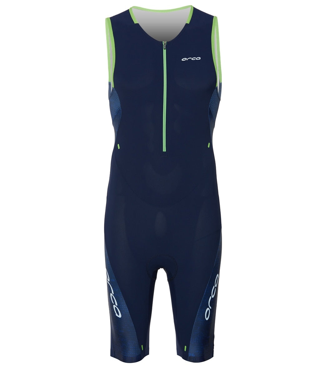 Orca Men's 226 Race Suit - Navy/Green Xxl - Swimoutlet.com