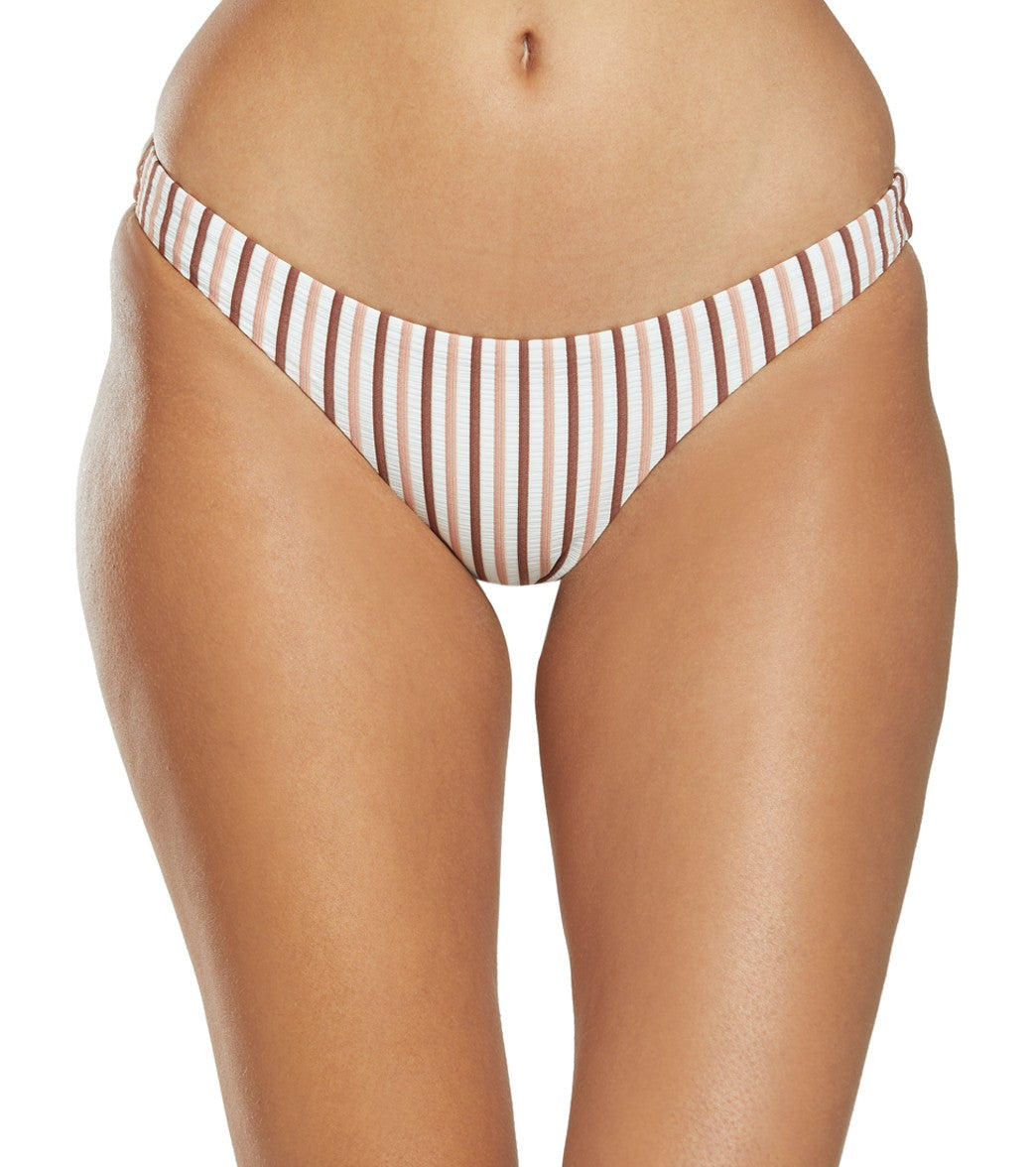 Tigerlily Tami Tiger Bikini Bottom - Stripe 2 Elastane/Polyamide - Swimoutlet.com