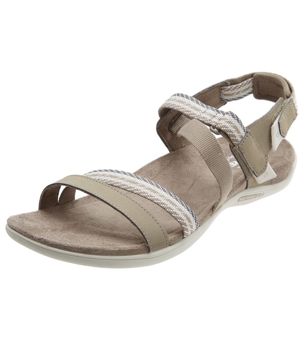 Merrell Women's District Mendi Backstrap Sandals - Brindle 5 - Swimoutlet.com