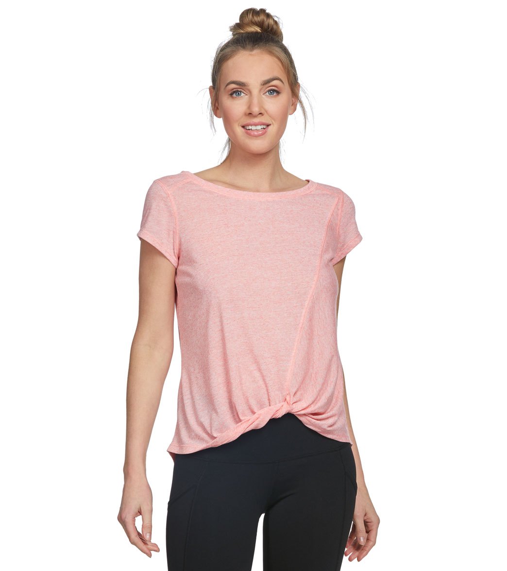 Body Glove Active Gale Heather T-Shirt - Glow X-Small Linen/Polyester - Swimoutlet.com
