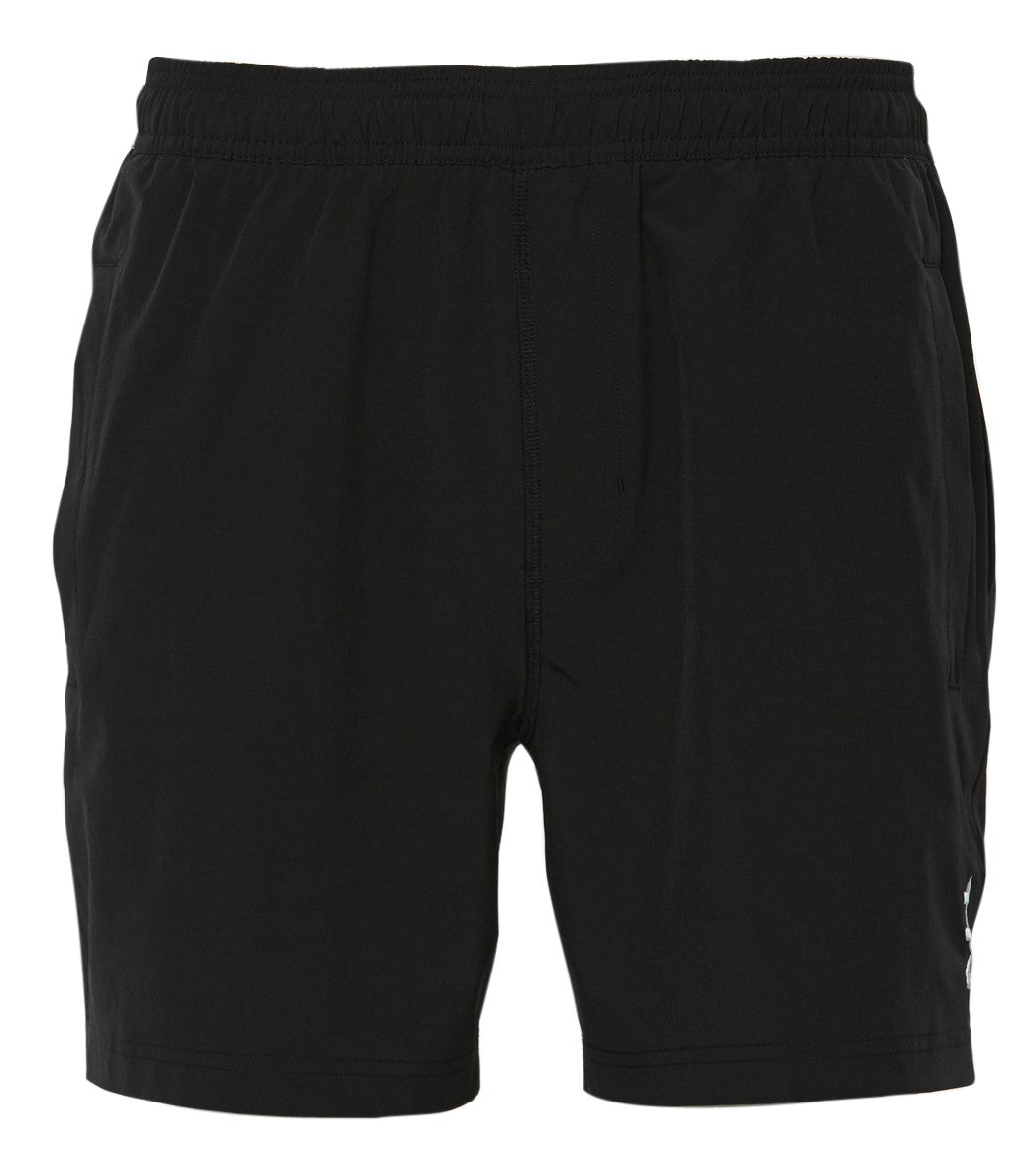 TYR Men's Sea View Land To Water Swim Short - Black Small Size Small - Swimoutlet.com