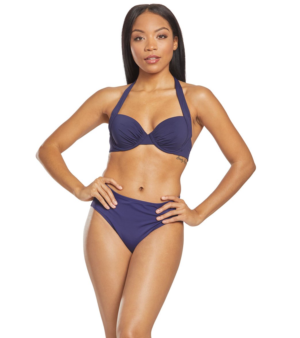 Freya Beach Hut Padded Bandeau Bikini Top Blue Moon Bras, 51% OFF