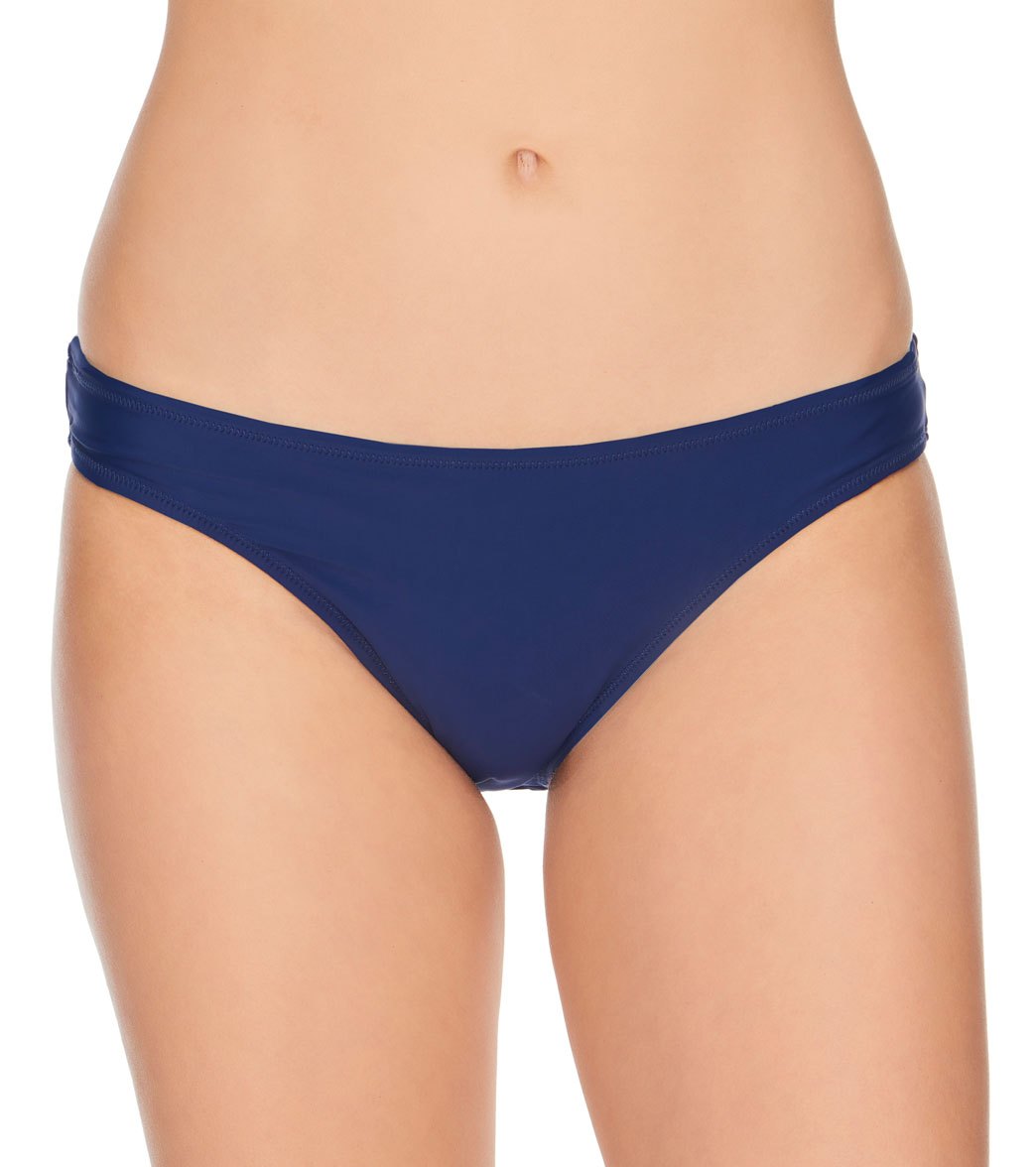 Vera Bradley Reversible Solid Ella Bikini Bottom - Navy Xl - Swimoutlet.com