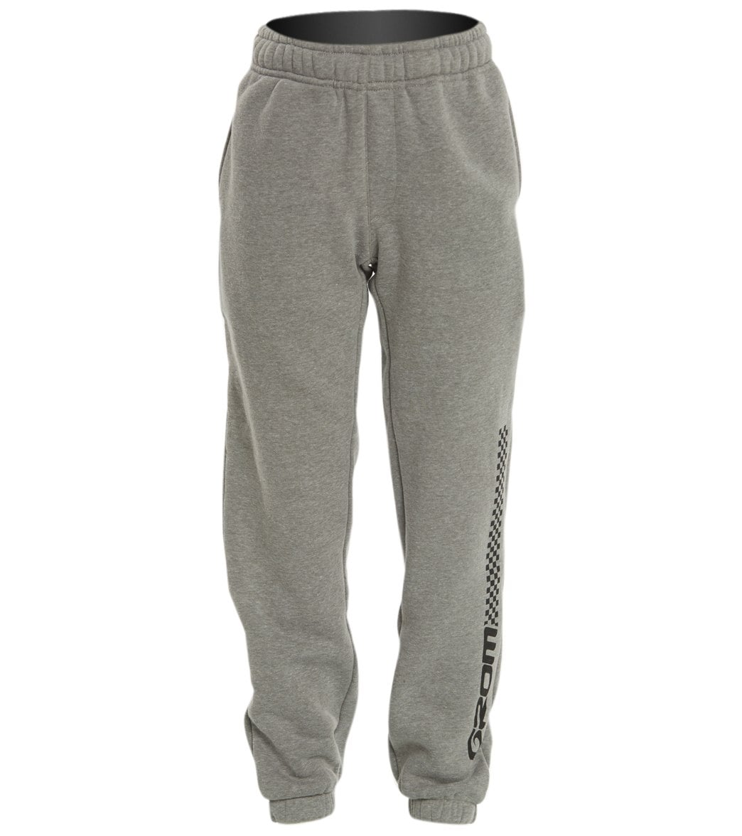 Grom Boys' Heavy Duty Sweatpant - Ath. Heather Xxl 18-20 Ath Cotton/Cotton/Polyester - Swimoutlet.com