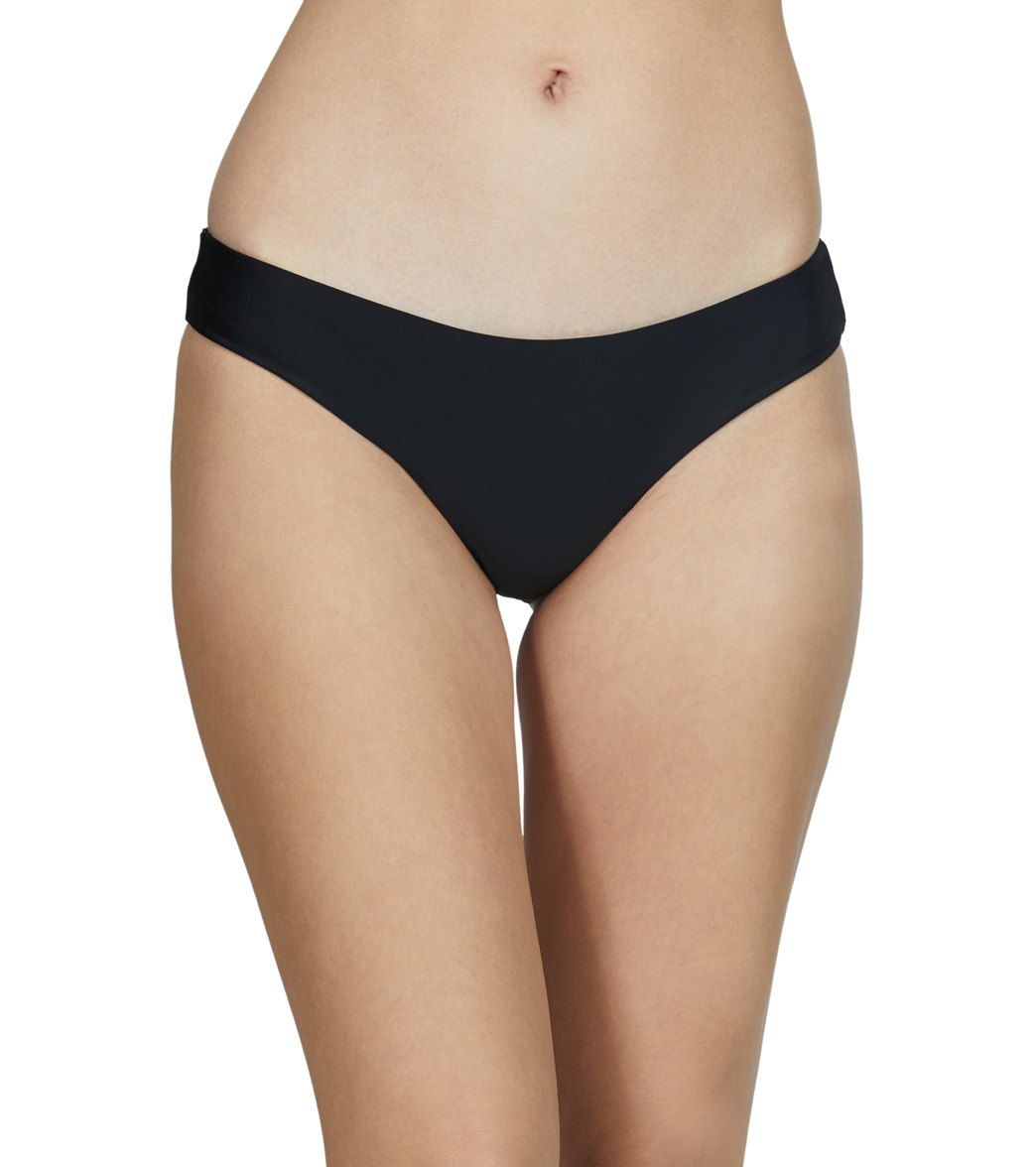 Raisins Samba Solids Mai Tai Bikini Bottom - Black Ice Xl - Swimoutlet.com