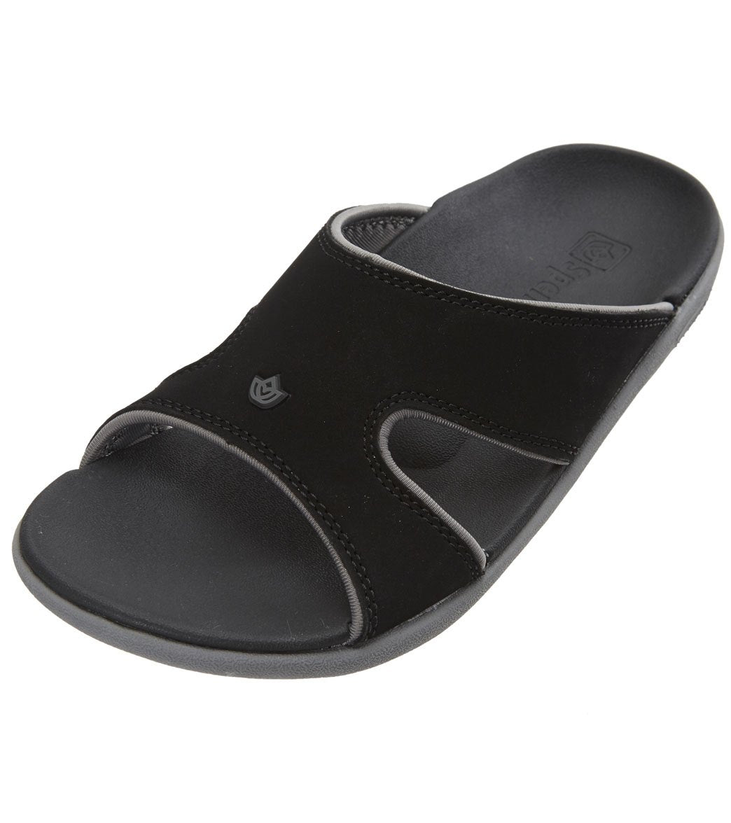 Spenco Women's Kholo Plus Slides Sandals - Onyx 10 - Swimoutlet.com
