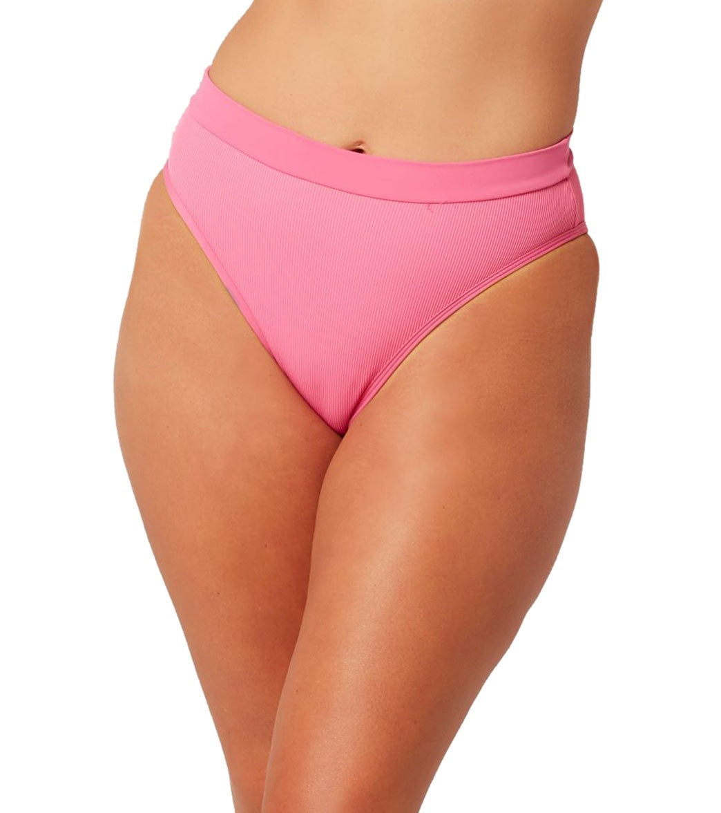 L-Space Ridin' High Frenchi Bikini Bottom - Bubblegum Pink Xl - Swimoutlet.com