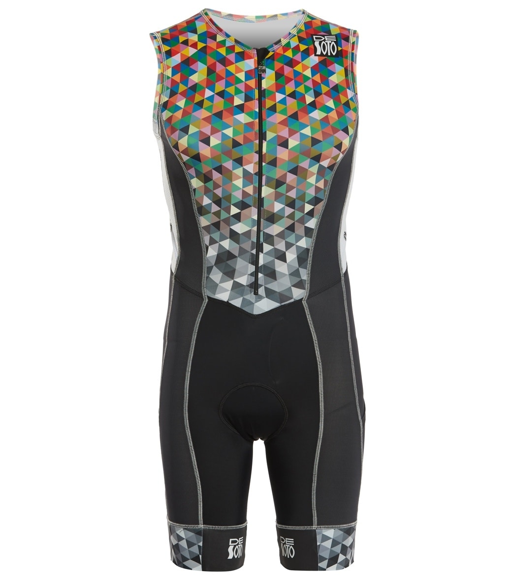 Desoto Men's Forza Tri Suit - Color Fade Small - Swimoutlet.com