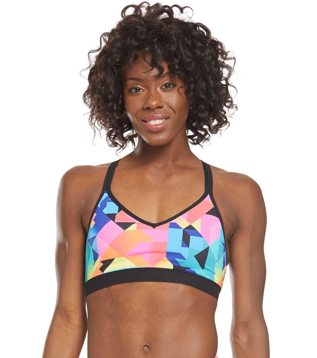 Funkita Women's Colour Burst Bondage Crop Top - Multi 30L - Swimoutlet.com