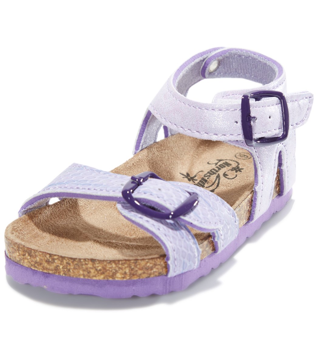 Northside Girls' Maisie Sandals Toddler/Little/Big Kid - Purple/Lilac 4 Big - Swimoutlet.com