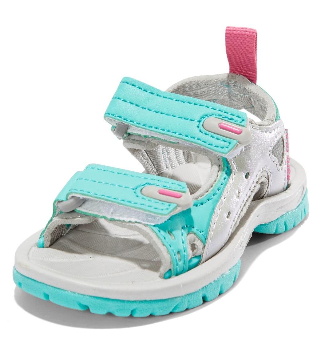 Northside Girls' Riverside Ii Sandals Toddler//Big Kid - Mint 3 - Swimoutlet.com