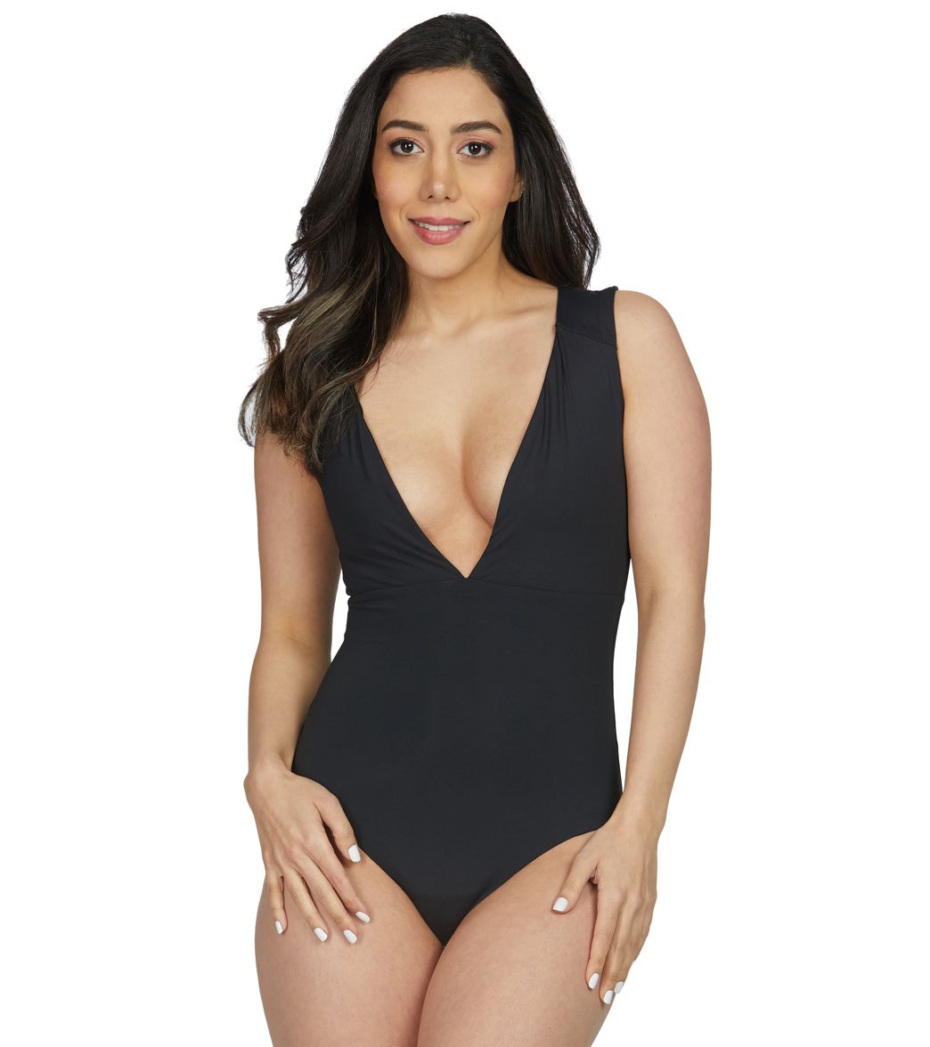 Stone Fox Swim Moon Shadow Frida One Piece Swimsuit - Small - Swimoutlet.com