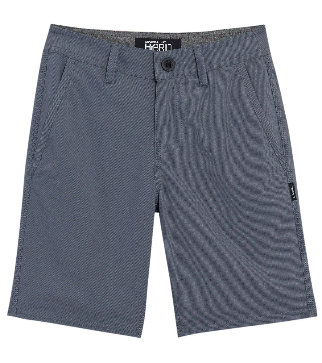 O'neill Boy's 18 Stockton Hybrid Short Big Kid - Slate 24 - Swimoutlet.com