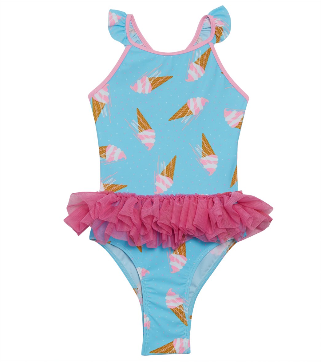 Platypus Australia Girls' Gelato Tutu One Piece Swimsuit Baby Toddler - 1 - Swimoutlet.com