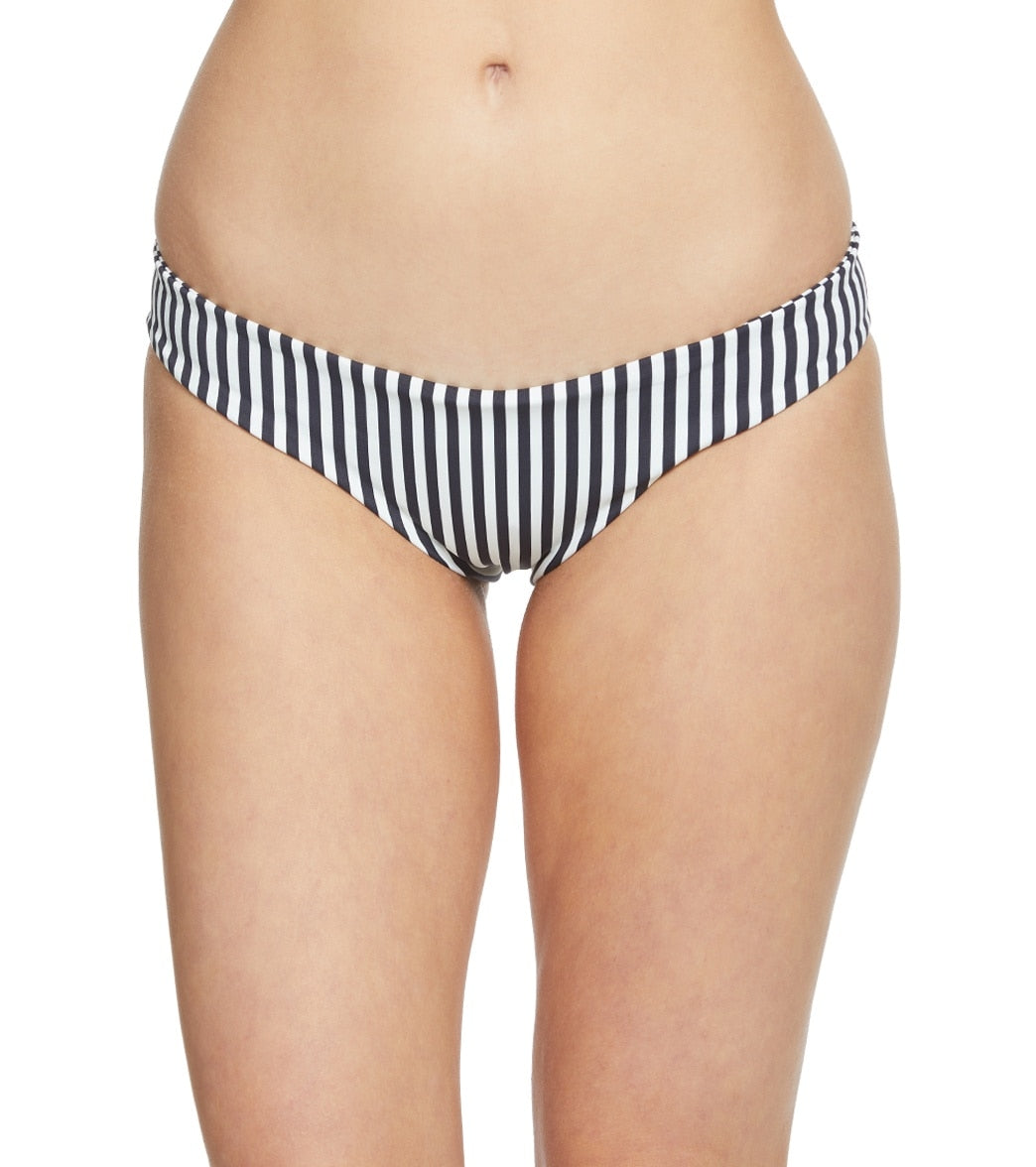 Boys + Arrows 1942 Charlie Bikini Bottom - Vintage Stripe X-Small - Swimoutlet.com