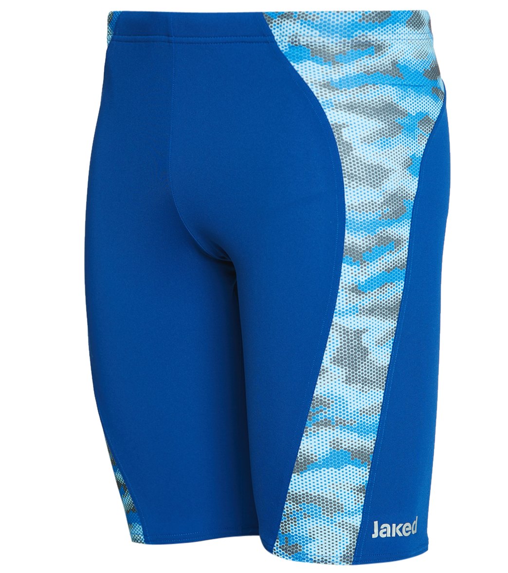 Jaked Men's Pixie Jammer Swimsuit - Blue 28 - Swimoutlet.com