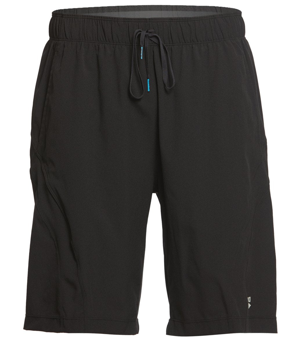 Arena Men's Gym Bermuda Short - Black/Black Xl Size Xl Polyester - Swimoutlet.com