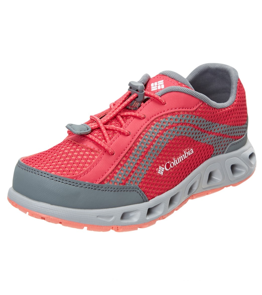 Columbia Youth Drainmaker Iv Water Shoe - Bright Rose Hot Coral 6 Rose - Swimoutlet.com
