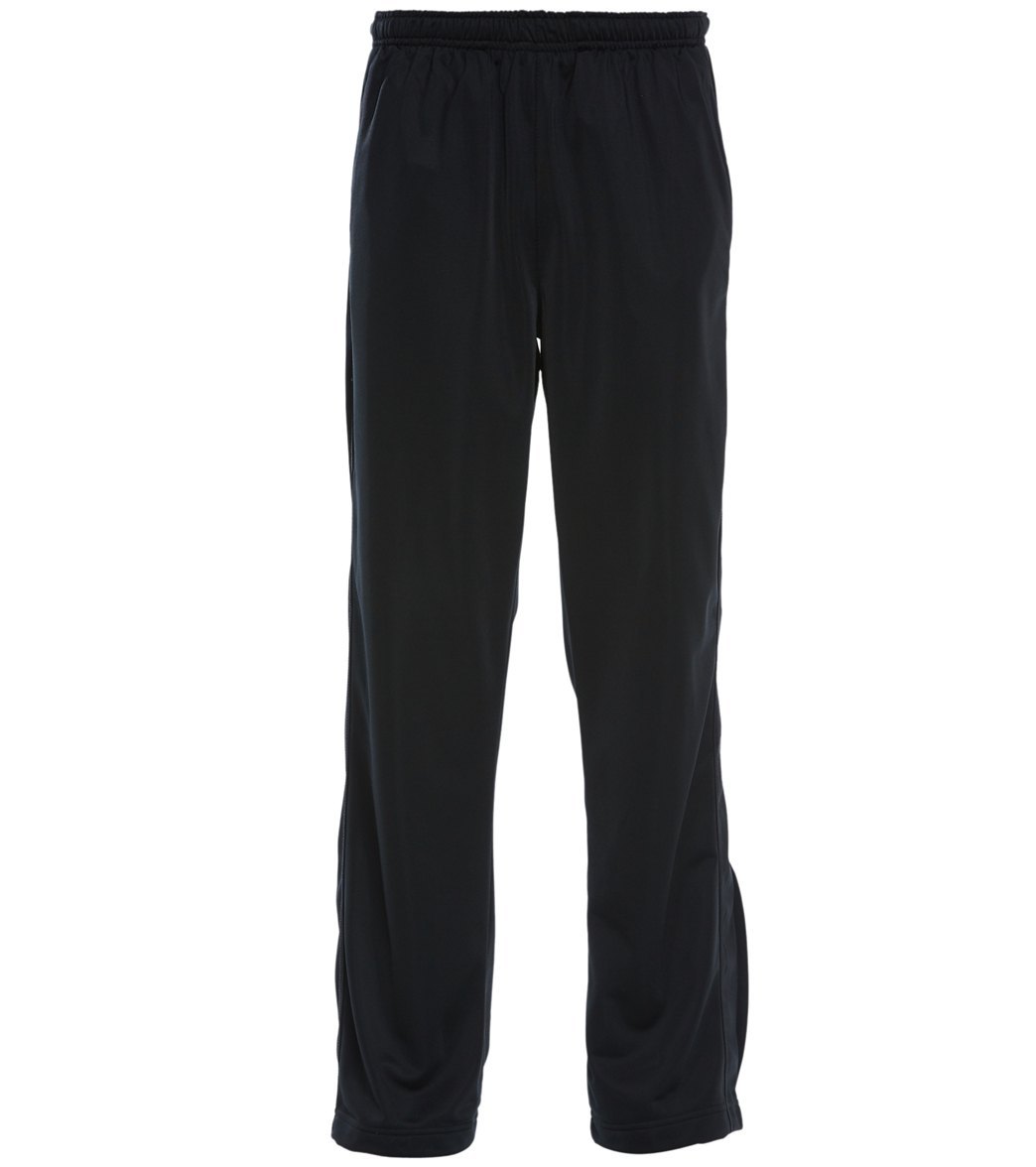 Sport-Tek Men's Tricot Track Pants - Black Medium Polyester - Swimoutlet.com