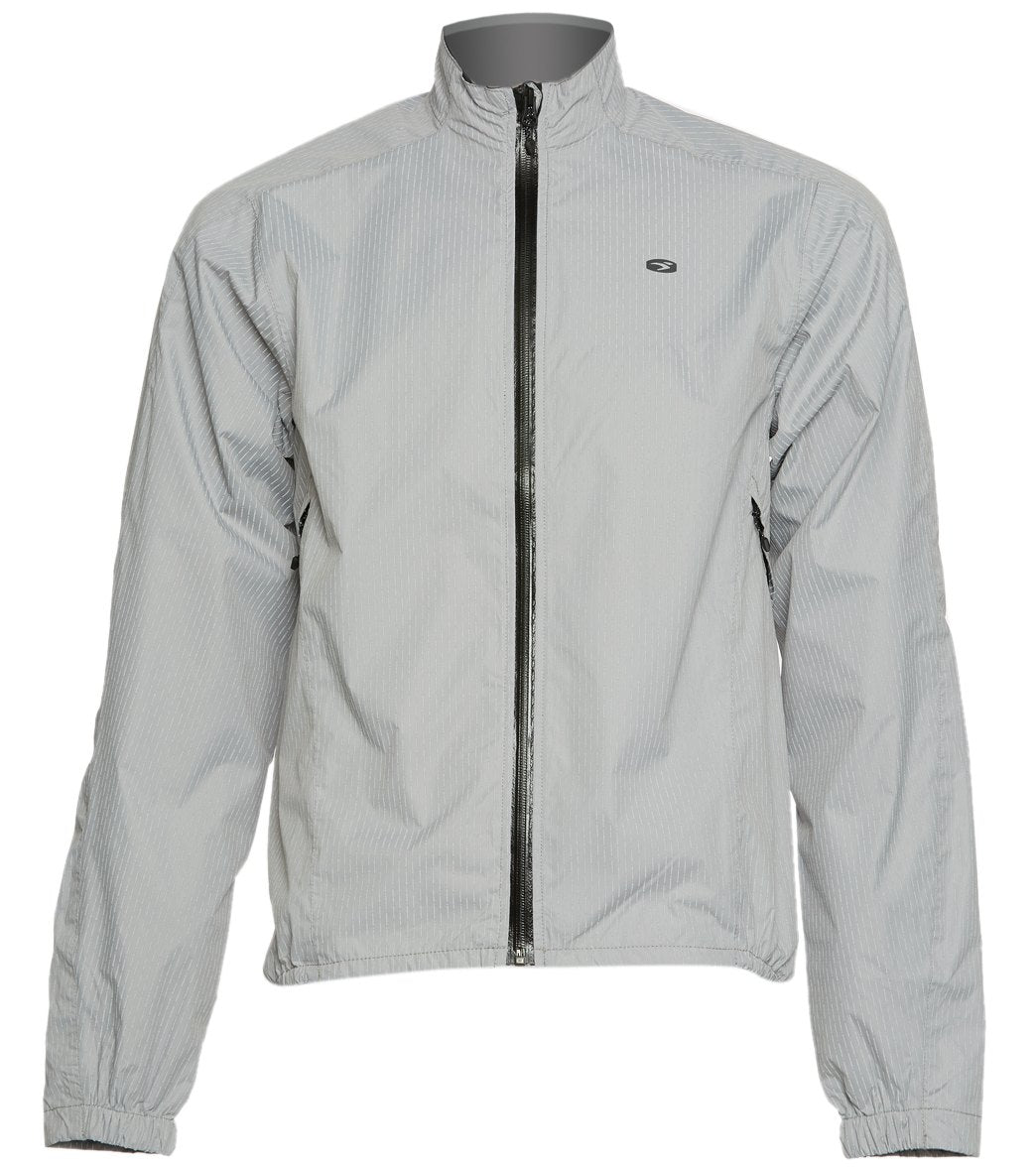 Sugoi Men's Zap Bike Jacket - Light Grey Medium Polyester - Swimoutlet.com