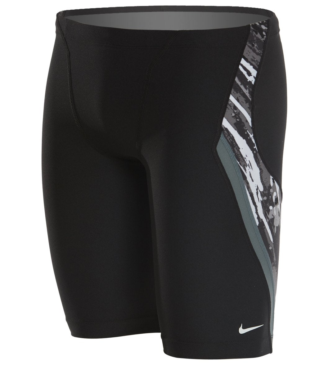 Nike Men's Splash Jammer Swimsuit - Black 26 Polyester - Swimoutlet.com