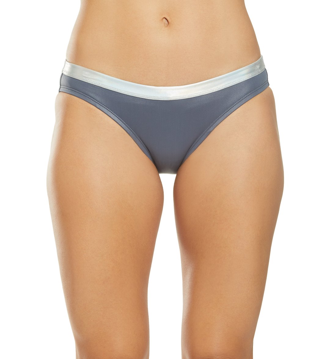 Nike Women's Flash Sport Bikini Bottom - Monsoon Blue Xl Size Xl - Swimoutlet.com