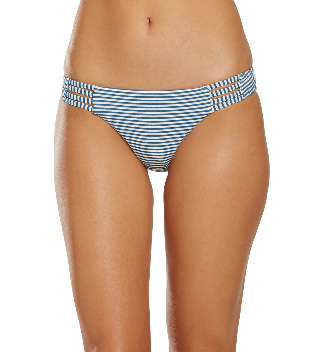 Billabong Women's Sea Rinse Tropic Bikini Bottom - Bright Indigo Large Elastane/Polyamide - Swimoutlet.com