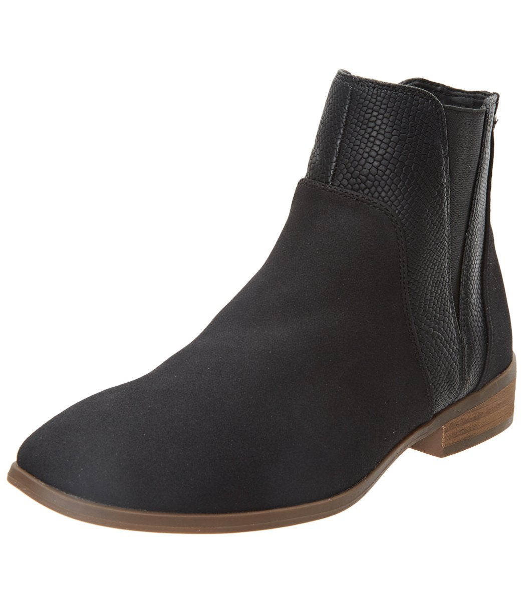 Roxy Women's Linn Pull On Boot - Black 8.5 Polyurethane - Swimoutlet.com