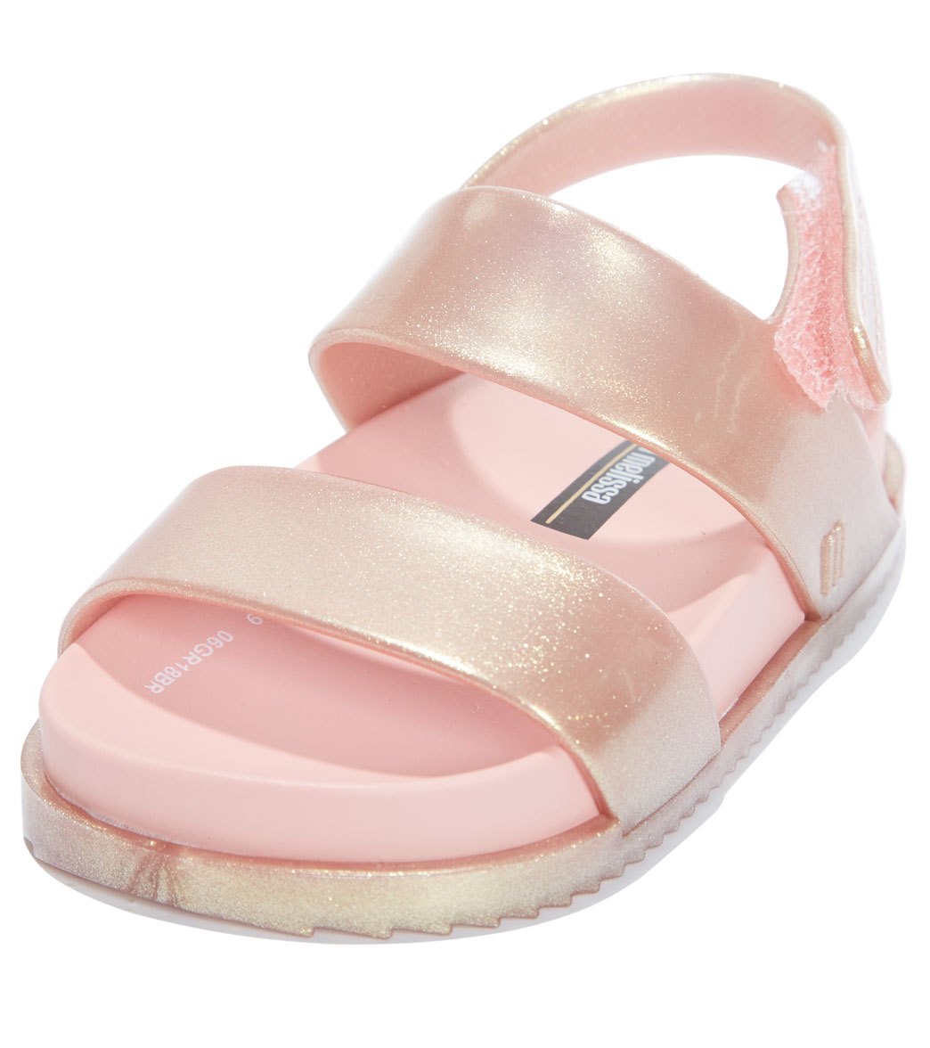 Mel By Melissa Girls' Cosmic Sandals - Rose Gold 5 - Swimoutlet.com