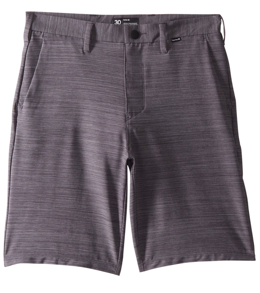 Hurley Men's Dri-Fit Cutback 21 Walkshorts - Dark Grey 28 Polyester/Spandex - Swimoutlet.com